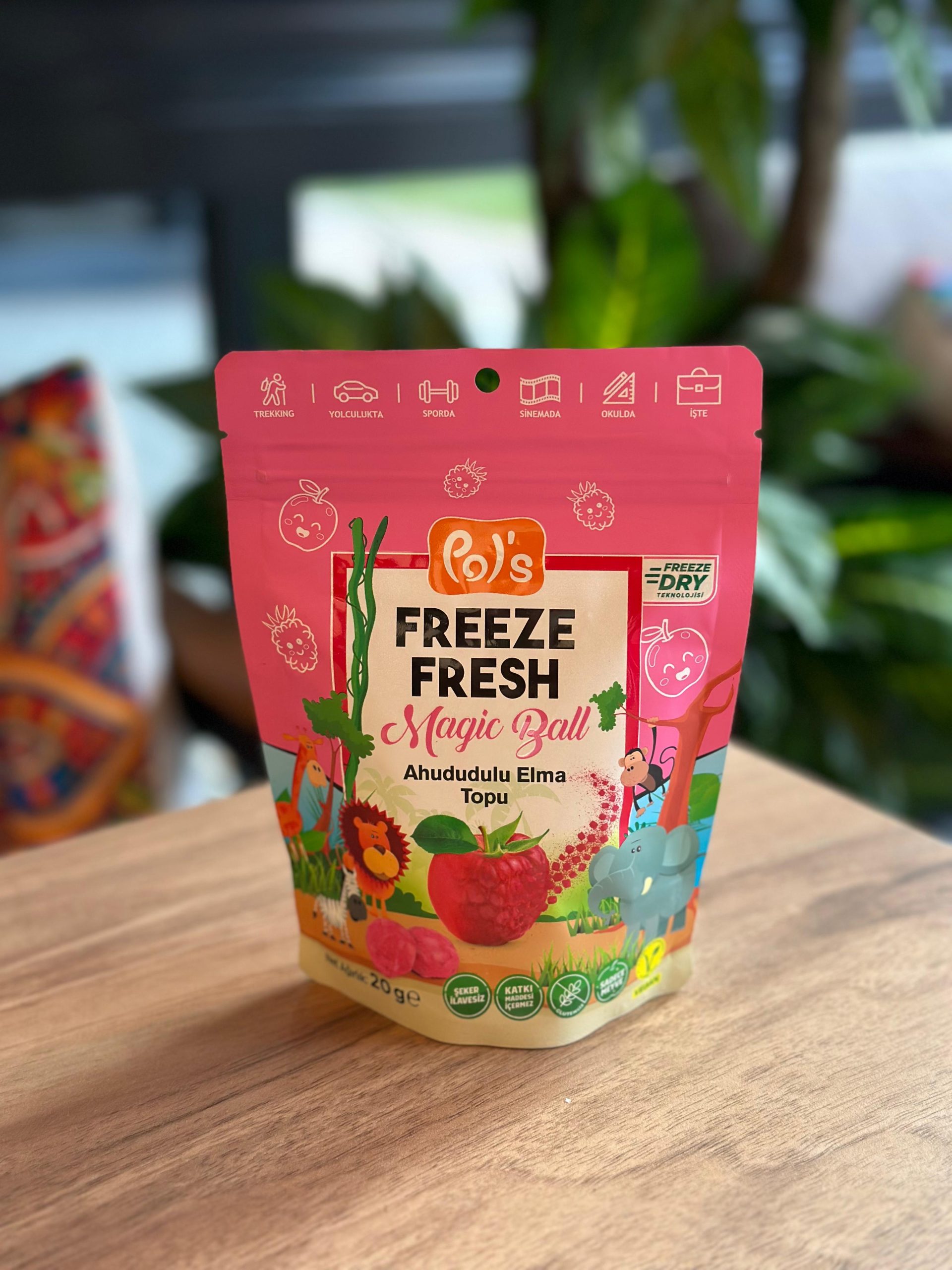 Pol’s Freeze DRY Ahududulu Elma Topu